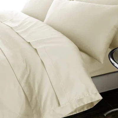 Dunelm Hotel Cotton 230 Thread Count Sateen Flat Sheet