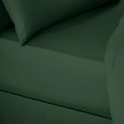 Dunelm 100% Egyptian Cotton 220 Thread Count True Grip® Fitted Sheet