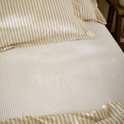 Dunelm Hebden Narrow Stripe 100% Cotton Fitted Sheet