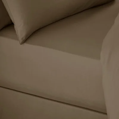Dunelm Origins of Colour 220 Thread Count 100% Egyptian Cotton True Grip® Fitted Sheet