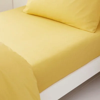 Dunelm Set of 2 Pure Cotton Fitted Bed Sheets