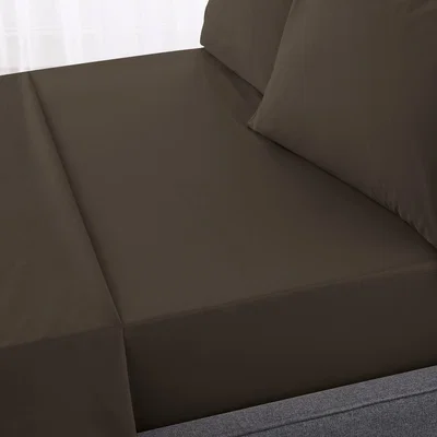Dunelm Hotel 230 Thread Count Percale 100% Cotton Fitted Sheet