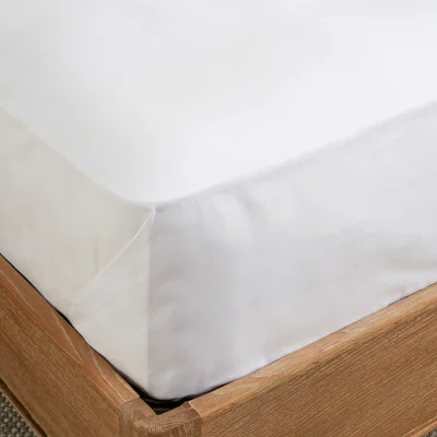 Feather & Black Hotel Collection Sateen Flat Sheet, Super King