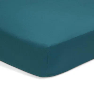 Habitat Habitat Cotton Rich 180 TC Petrol Fitted Sheet - Single