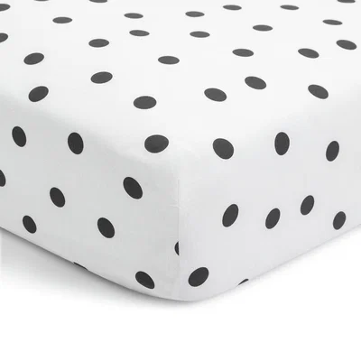 Habitat Habitat Mono Spot Printed Fitted Sheet - Double