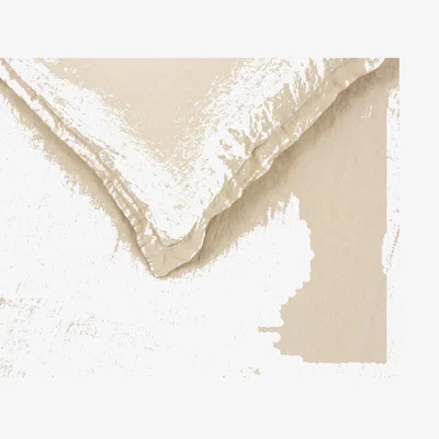 Heal's Heal's Washed Linen Natural Fitted Sheet Super King
