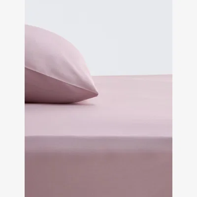 John Lewis John Lewis Crisp & Fresh Egyptian Cotton Percale 200 Thread Count Deep Fitted Sheet