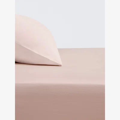 John Lewis John Lewis Crisp & Fresh Cotton Rich Fitted Sheet