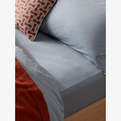 John Lewis John Lewis Luxury Natural Organic Cotton 300 Thread Count Fitted Sheet