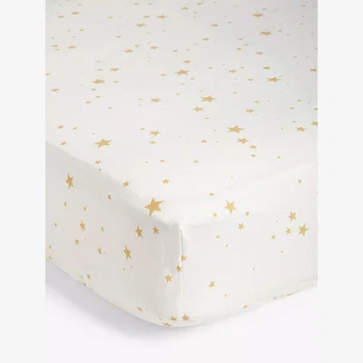 John Lewis little home at John Lewis Star Print Fitted Sheet, Single