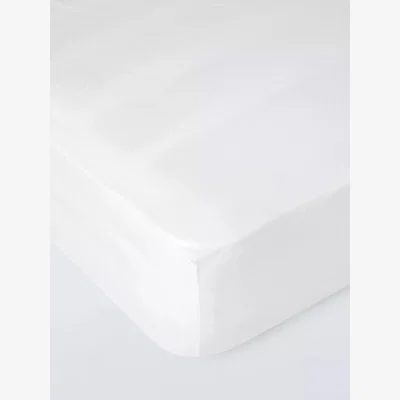 John Lewis John Lewis Comfy & Relaxed 150 Thread Count Washed Cotton Fitted Sheet