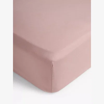 John Lewis John Lewis Comfy & Relaxed Washed Cotton Fitted Sheet