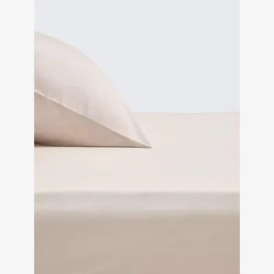 John Lewis John Lewis Washed Cotton 260 Thread Count Fitted Sheet