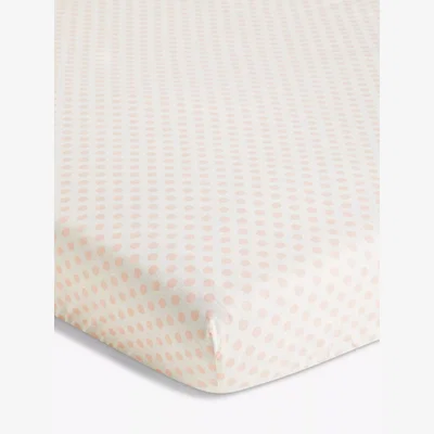 John Lewis little home at John Lewis Magical Unicorn Spot Print Fitted Sheet