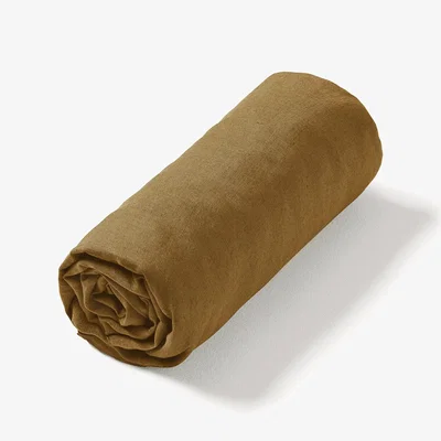 La Redoute Elina Washed Linen Fitted Sheet