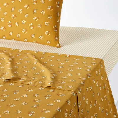 La Redoute Francine Washed Cotton Flat Sheet