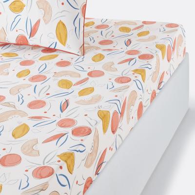 La Redoute Dessia 30cm Cotton Fitted Sheet