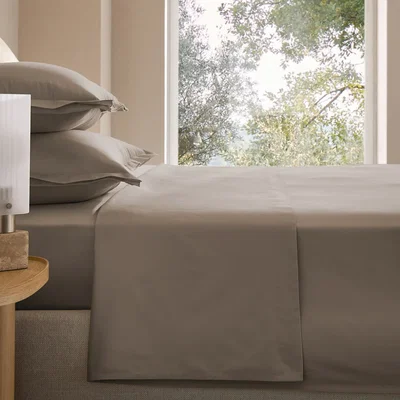 La Redoute Galor Cotton Satin 400 Thread Count Flat Sheet