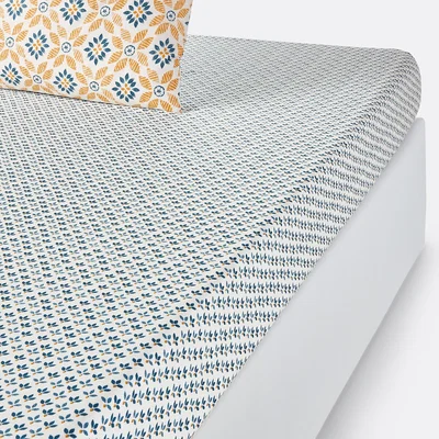 La Redoute Soleme Cotton Percale Fitted Sheet