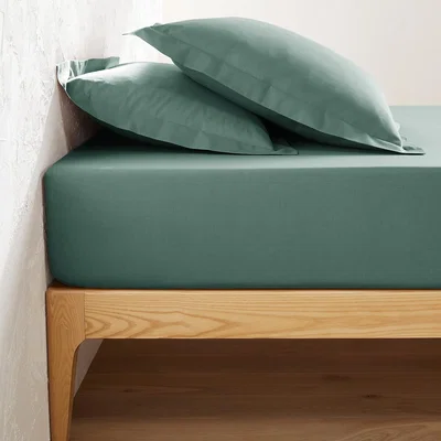 La Redoute Scenario 25cm High Plain Polycotton Fitted Sheet