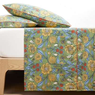 La Redoute Johanna Cotton Satin Flat Sheet