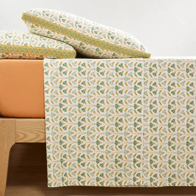 La Redoute Osis Washed Cotton Flat Sheet