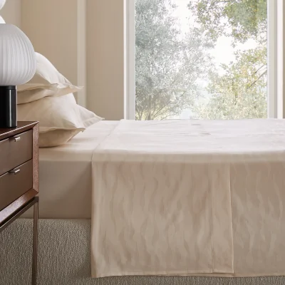 La Redoute Giacomo Flat Sheet in Washed Cotton Satin