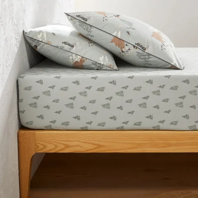 La Redoute Orvaz 30cm High Cotton Percale Fitted Sheet