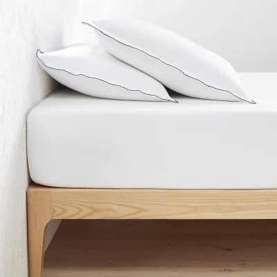 La Redoute Dojo 30cm High Cotton Percale Fitted Sheet