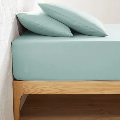 La Redoute Scenario 32cm High Plain Polycotton Fitted Sheet