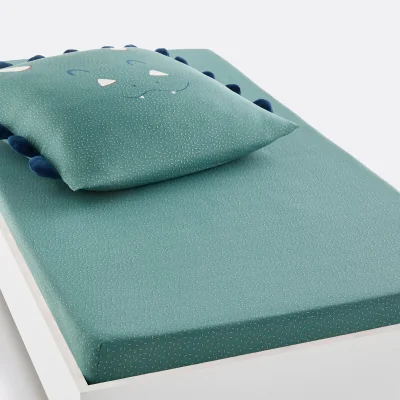 La Redoute Little Dino Cotton Fitted Sheet
