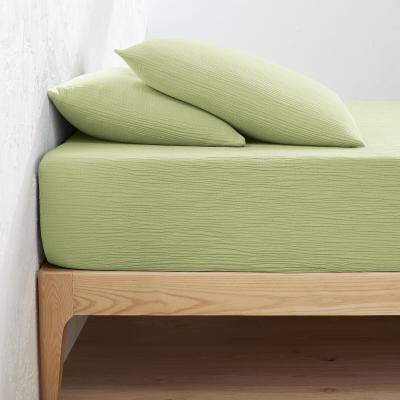 La Redoute Kumla 30cm Plain Cotton Muslin Fitted Sheet