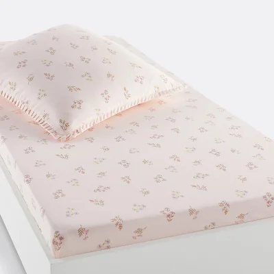 La Redoute Camomille 50% Recycled Cotton Fitted Sheet
