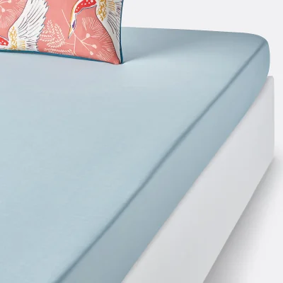 La Redoute Grues Cotton Percale Fitted Sheet