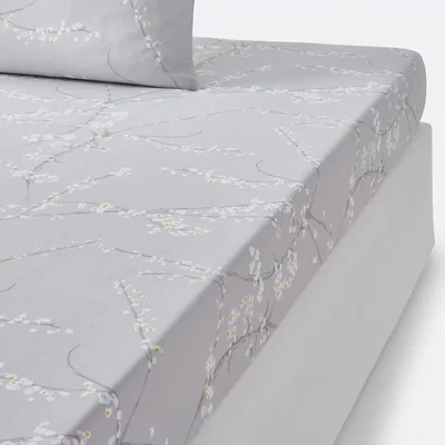 La Redoute Natsumi Cotton Satin Fitted Sheet