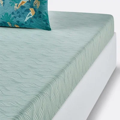 La Redoute Minami Cotton Percale Fitted Sheet