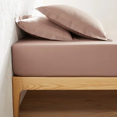 La Redoute Scenario 25cm High Plain Polycotton Fitted Sheet