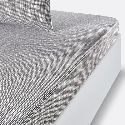 La Redoute Jinties Check Cotton Fitted Sheet