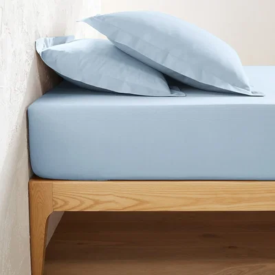 La Redoute Scenario 32cm High Plain Polycotton Fitted Sheet