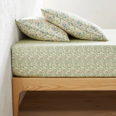 La Redoute Lizbeth 30cm High Cotton Satin Fitted Sheet