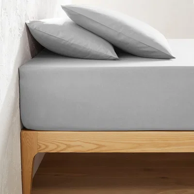 La Redoute Scenario 32cm High Plain Polycotton Fitted Sheet