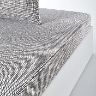La Redoute Jinties Check 100% Cotton Fitted Sheet