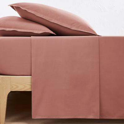 La Redoute Scenario Plain 100% Cotton 200 Thread Count Percale Flat Sheet