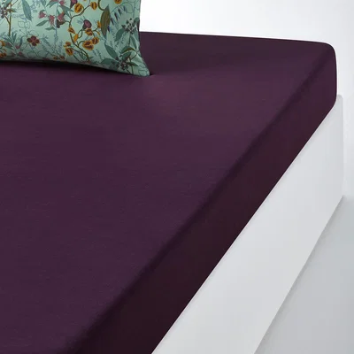 La Redoute Béronise 100% Washed Cotton Fitted Sheet