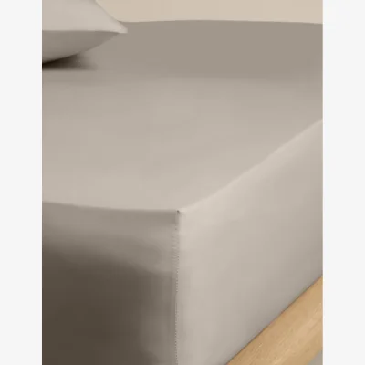 Marks & Spencer M&S Egyptian Cotton 400 Thread Count Fitted Sheet Putty