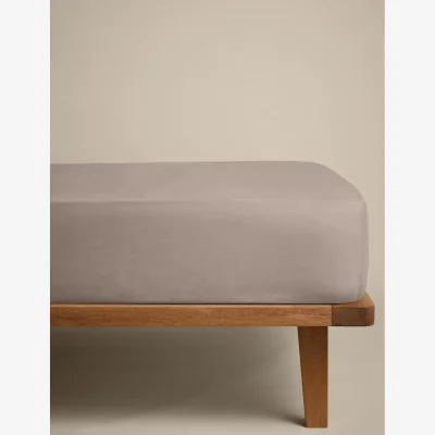 Marks & Spencer M&S Cotton Rich Deep Fitted Sheet Putty