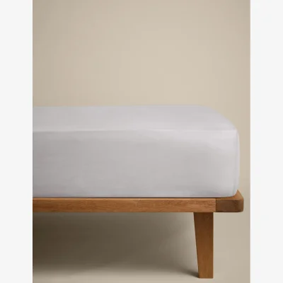 Marks & Spencer M&S Cotton Rich Fitted Sheet Dove