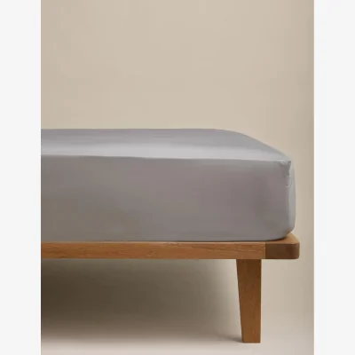 Marks & Spencer M&S Pure Egyptian Cotton StayPut Fitted Sheet Marble