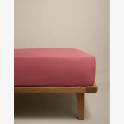 Marks & Spencer M&S Cotton Rich Deep Fitted Sheet Clay
