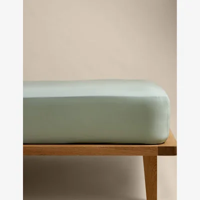 Marks & Spencer M&S Stay Cool Lyocell Rich Fitted Sheet Sage